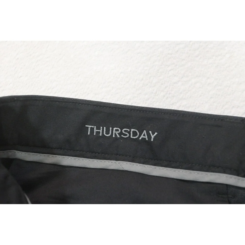 Bonobos Thursday Straight Leg Chino Pants Mens 35x30 Sttetch Grey Excellent
